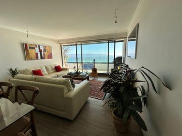 Reñaca Departamento, 3d, 2b, 2 estacionamientos, Vista Al Mar.