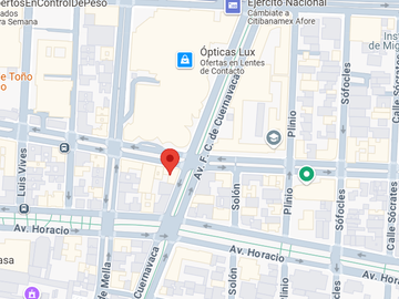 Departamento Colonia Polanco, Homero #·1604 Miguel Hidalgo. Esquina Fc Cuernavaca, Entre Ejército Nacional Y Av. Horacio, Antara Polanco. FL19-RU