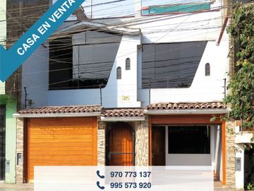 CASA 3 PISOS EN VENTA 150 M2 CALLE SAGITARIO - ATE