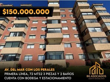 Se vende Hermoso Departamento en Primera Línea en Avenida de La Serena