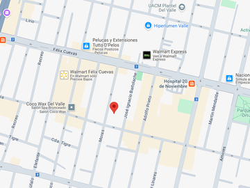 Departamento En Colonia Del Valle Sur En Moras #·556 Benito Juárez. Entre Félix Cuevas Y Parroquia. FL19-RU