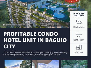 𝐂𝐎𝐍𝐃𝐎𝐌𝐈𝐍𝐈𝐔𝐌 𝐅𝐎𝐑 𝐒𝐀𝐋𝐄!! 𝐢𝐧 𝐁𝐚𝐠𝐮𝐢𝐨’𝐬 𝐓𝐨𝐮𝐫𝐢𝐬𝐭 𝐇𝐨𝐭𝐬𝐩𝐨𝐭! 𝐇𝐢𝐠𝐡-𝐑𝐞𝐧𝐭𝐚𝐥 𝐏𝐨𝐭𝐞𝐧𝐭𝐢𝐚𝐥 𝐂𝐨𝐧𝐝𝐨