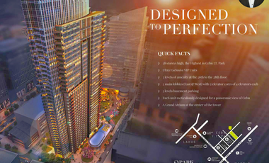 For Sale: 2BR Corner at 38 Park Avenue Cebu I.T. Park - 103.77sqm.
