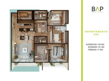 Departamento en venta Lusanta