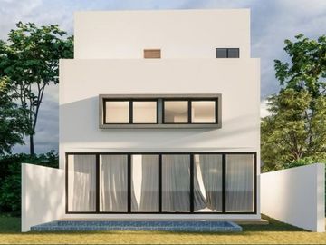 Casa de lujo, alberca privada, múltiples terrazas, en venta, Huayacán, Cancún