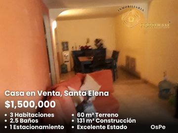 Casa en Venta, Santa Elena