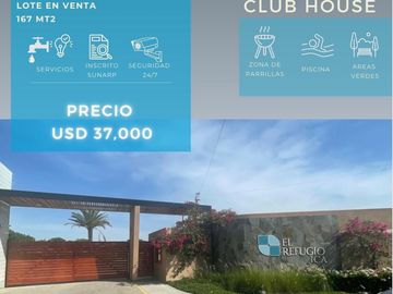 Lote de 167 m2 en El Refugio Ica en Venta!