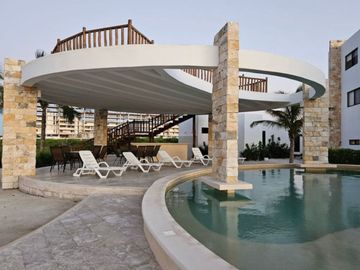 Villa con alberca privada en venta, Telchac Puerto, Yucatán