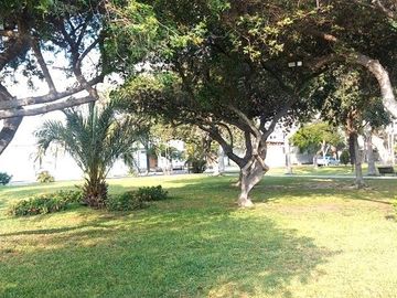 VENDO TERRENO FTE. A LINDO PARQUE, ZONA EXCLUSIVA Y MUY SEGURA IDEAL PARA PROYECTO INMOBILIARIO