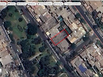 VENDO TERRENO FTE. A LINDO PARQUE, ZONA EXCLUSIVA Y MUY SEGURA IDEAL PARA PROYECTO INMOBILIARIO