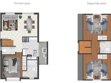 Casa Lisboa en Condominio Parque San Valentin