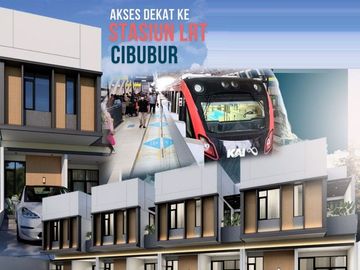 [PINGGIR JL. RAYA] Rumah Sutra Cibubur-Ciracas, Pinggir Lapangan Tembak di Jakarta Timur Jual Dijual