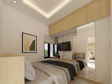 [PINGGIR JL. RAYA] Rumah Sutra Cibubur-Ciracas, Pinggir Lapangan Tembak di Jakarta Timur Jual Dijual