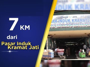 [PINGGIR JL. RAYA] Rumah Sutra Cibubur-Ciracas, Pinggir Lapangan Tembak di Jakarta Timur Jual Dijual