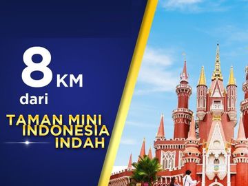 [PINGGIR JL. RAYA] Rumah Sutra Cibubur-Ciracas, Pinggir Lapangan Tembak di Jakarta Timur Jual Dijual