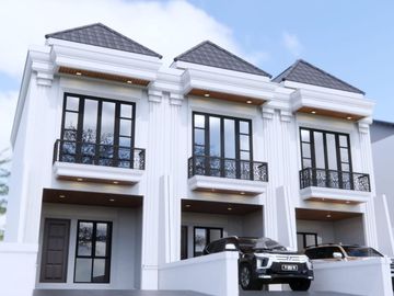 Rumah Cempaka Warna, Baru 2 LANTAI, Mewah Harga Murah Putih di Jakpus Kota Jakarta Pusat Jual Dijual