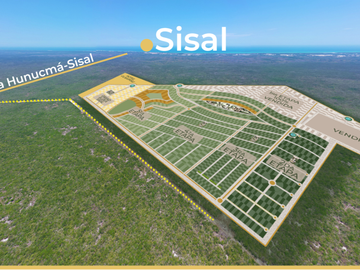 Terreno en venta en Sisal Yucatán