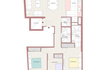 FLAT 201.PRE VENTA PROYECTO VAN GOGH VIVIENDA MULTIFAMILIAR NUEVA GRANADA SANTIAGO DE SURCO.