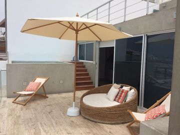 duplex vista al mar en Punta Hermosa