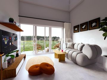 Modern Turnkey Apartment with Panoramic Glazing in Ubud
