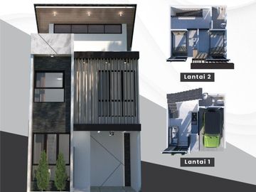 Rumah TSMR Cimanggis,2 LANTAI Mewah Murah,Sukamaju Baru Tapos,Dekat Cimanggis Kota Depok Jual Dijual