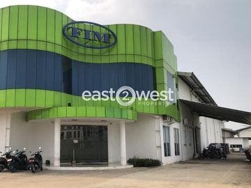 Jual/Sewa Pabrik Kawasan Blessindo Industri Legok Tangerang Lokasi Strategis Bagus Siap Pakai