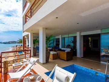 DEPARTAMENTO DE PLAYA AMOBLADO FRENTE AL MAR