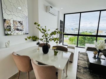 Departamento de 2 habitaciones con vista al mar de Oportunidad.