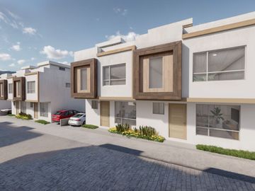 Casas Crédito VIP ESQUINERAS 3 dormitorios 2 parqueaderos terraza y jardín Conocoto VENTA EN PLANOS