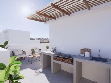Casas Crédito VIP ESQUINERAS 3 dormitorios 2 parqueaderos terraza y jardín Conocoto VENTA EN PLANOS