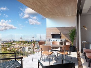Departamentos en venta en Bosque Real totalmente terminados desde 91 m², 2 y 3 recámaras, preventa