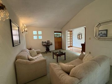 CASA DE UN NIVEL EN VENTA EN FRACCIONAMIENTO ECOLÓGICO CON CASA CLUB EN TESMIC, XOCHIMILCO