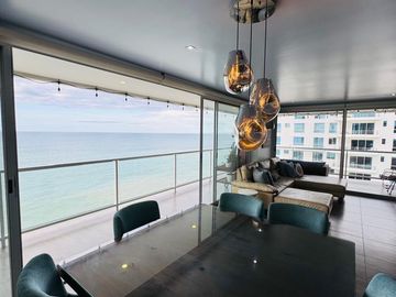 Espectacular departamento frente al mar en Edificio Ibiza.