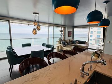 Espectacular departamento frente al mar en Edificio Ibiza.