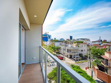 ALQUILO, MODERNO DPTO. 2DORM. 1COCHERA LINEA BLANCA, V/CALLE - Crnl. Odriozola 245, San Isidro