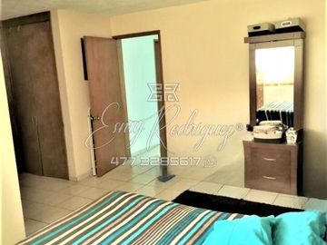 CASA EN VENTA EN PORTALES DE LA ARBOLEDA (La Marina y Echeveste), León,Gto; 3 REC, EQUIPADA.