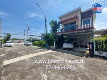 2-storey twin house, 35.9 sq.w., Natura Village, Sukhumvit-Phraeksa, Phraeksa Road, Old Sukhumvit Road, Mueang Samut Prakan, Samut Prakan