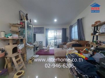 2-storey twin house, 35.9 sq.w., Natura Village, Sukhumvit-Phraeksa, Phraeksa Road, Old Sukhumvit Road, Mueang Samut Prakan, Samut Prakan