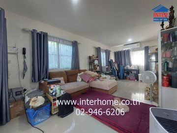 2-storey twin house, 35.9 sq.w., Natura Village, Sukhumvit-Phraeksa, Phraeksa Road, Old Sukhumvit Road, Mueang Samut Prakan, Samut Prakan