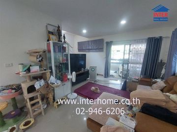 2-storey twin house, 35.9 sq.w., Natura Village, Sukhumvit-Phraeksa, Phraeksa Road, Old Sukhumvit Road, Mueang Samut Prakan, Samut Prakan