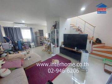 2-storey twin house, 35.9 sq.w., Natura Village, Sukhumvit-Phraeksa, Phraeksa Road, Old Sukhumvit Road, Mueang Samut Prakan, Samut Prakan