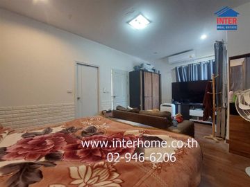 2-storey twin house, 35.9 sq.w., Natura Village, Sukhumvit-Phraeksa, Phraeksa Road, Old Sukhumvit Road, Mueang Samut Prakan, Samut Prakan