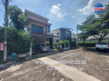 2-storey twin house, 35.9 sq.w., Natura Village, Sukhumvit-Phraeksa, Phraeksa Road, Old Sukhumvit Road, Mueang Samut Prakan, Samut Prakan