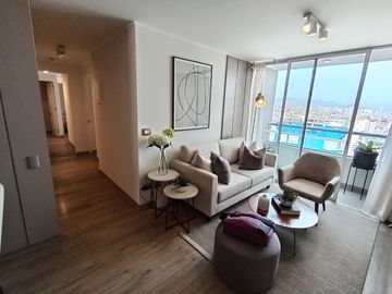VENDO DPTO DE ESTRENO SANTA BEATRIZ - 2 DORM + 1 ESTUDIO - NO PAGA ALCABALA