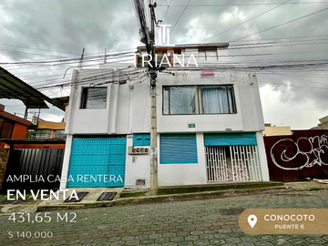 Venta de Casa Rentera en Conocoto Puente 6, Los Chillos, Quito