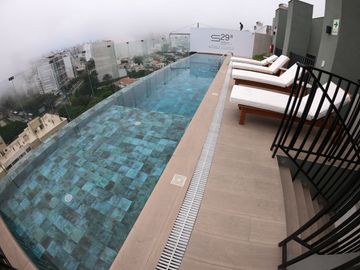 ALQUILO DEPARTAMENTO MODERNO DE ESTRENO MAGDALENA DEL MAR LIMITE CON SAN ISIDRO