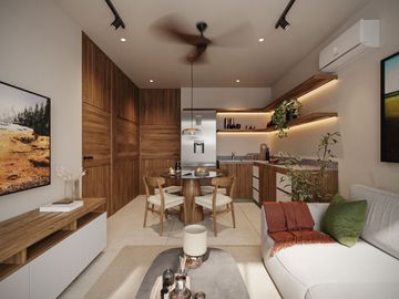 Departamento en venta en Merida  zona norte Aleva 71