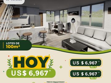Venta de terreno en Condominio Bosques de Calango, km 19 de la carretera de Mala