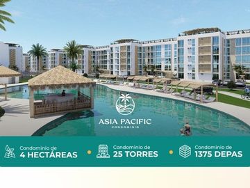 Venta de departamento Condominio Asia Pacific, Km 98 Panam. Sur, Lima
