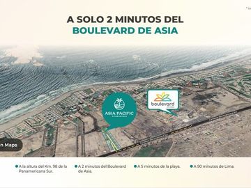 Venta de departamento Condominio Asia Pacific, Km 98 Panam. Sur, Lima